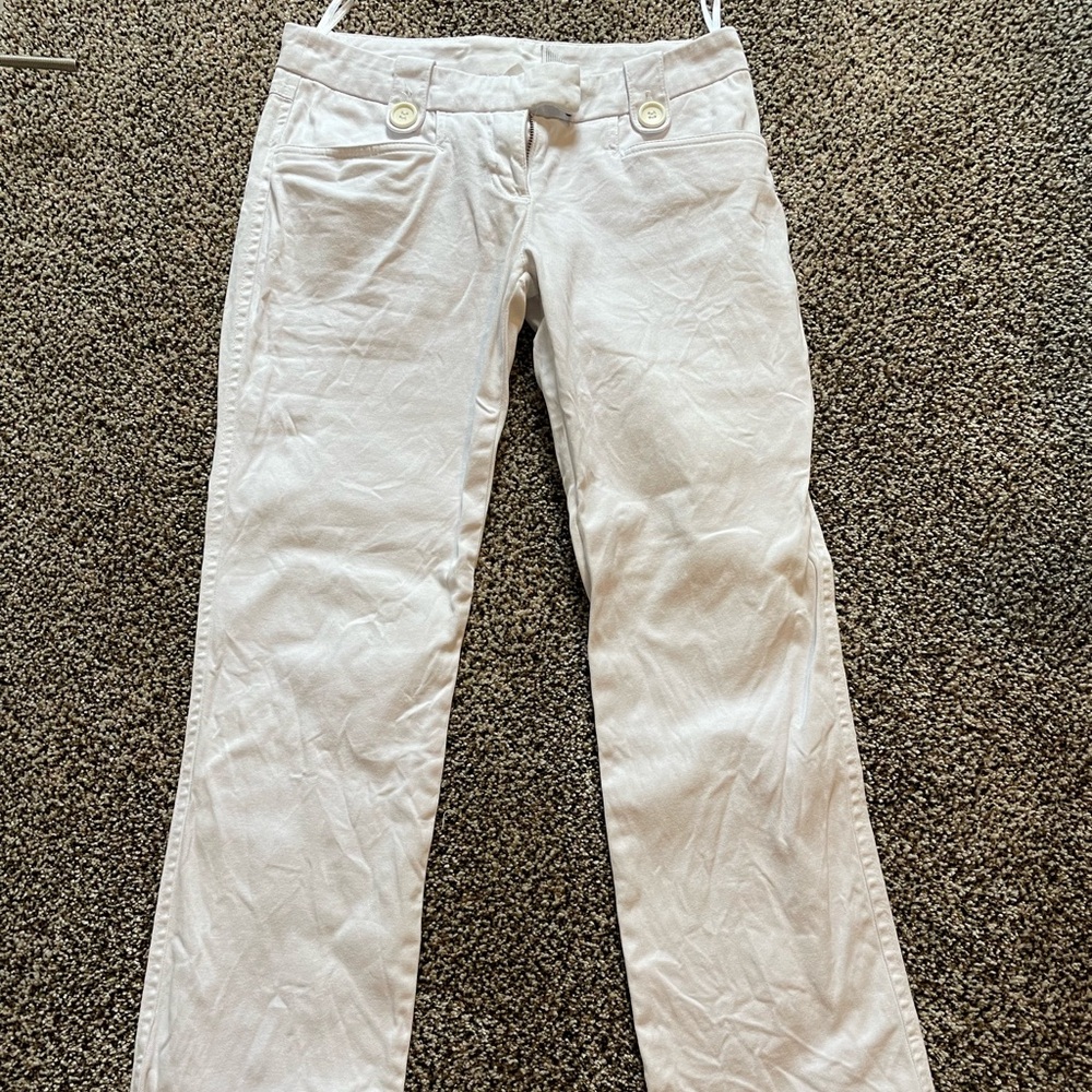 White jeans